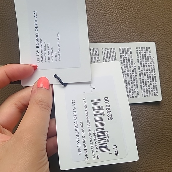 Lanvin GRAINED LEATHER BOGEY DAY BAG - Picture 11 of 13